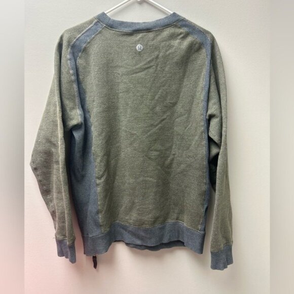 Lululemon Men's Green Pullover Crewneck Sweatshirt Medium - Picture 4 of 5